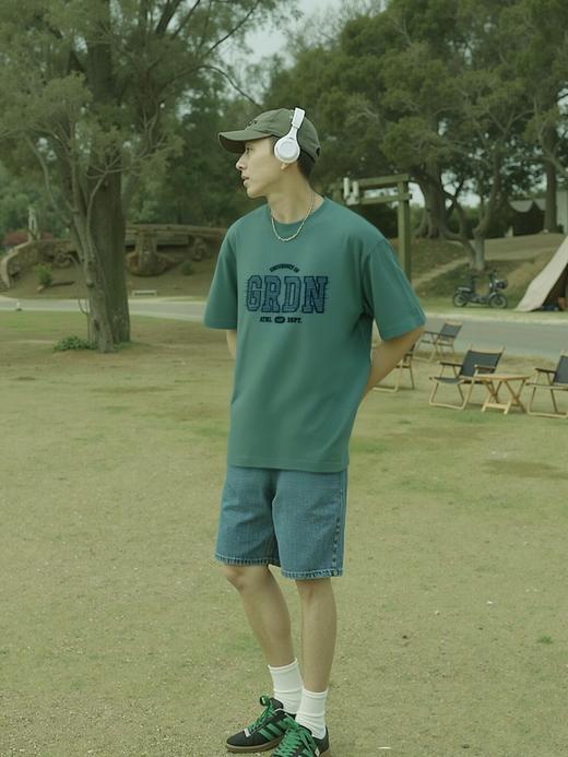 佐丹奴男装25年商场同款时尚字母纯棉T恤01095232 商品图2