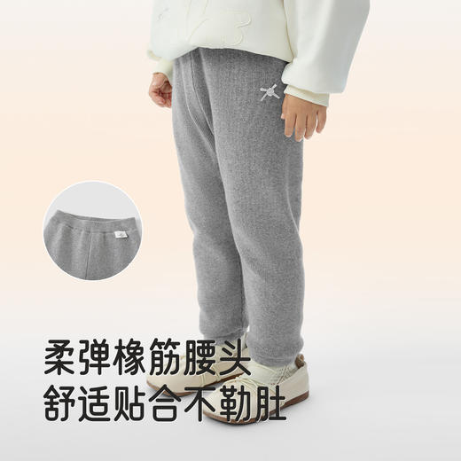 【商场同款】英氏儿童打底裤女童A级冬季保暖打底弹力舒适新款 商品图3