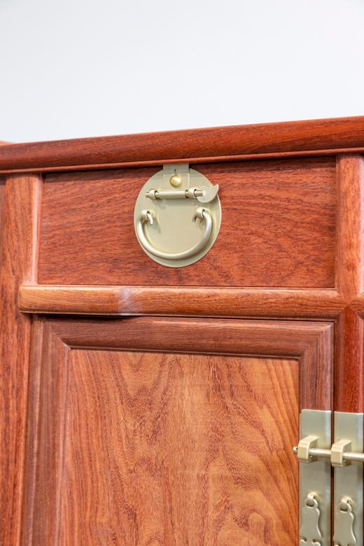 红桥红 家具严选  缅甸花梨(大果紫檀）  【二联橱】 商品图3