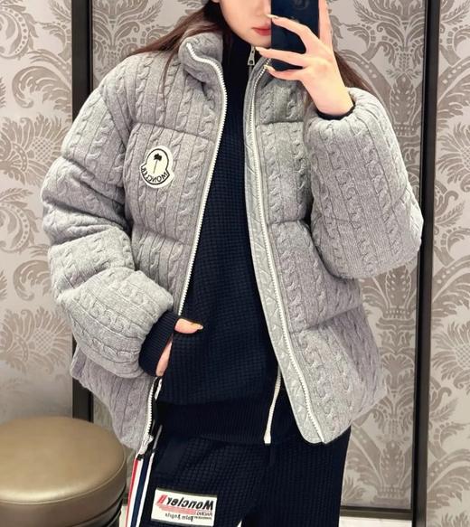 中性款联名款刺绣针织羽绒服018 商品图4