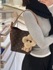 （原单芯片版本） LOUIS VUITTON ALL IN BB 老花印花可拆卸拉链内袋 Monogram 涂层帆布-单肩手提包-小号-女款-棕色! 商品缩略图9