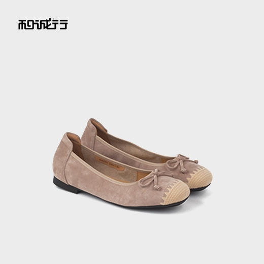 和诚行2025秋季新款时尚百搭真皮一脚蹬乐福鞋1090050 商品图4