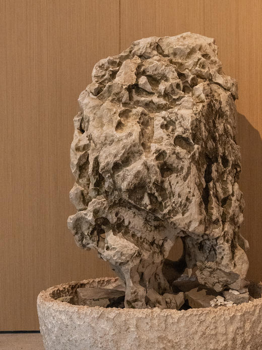 清	太湖石园林赏石配石盆 商品图3