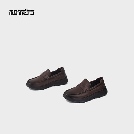 和诚行2025年秋季新款时尚休闲男式商务鞋1320099 商品图3