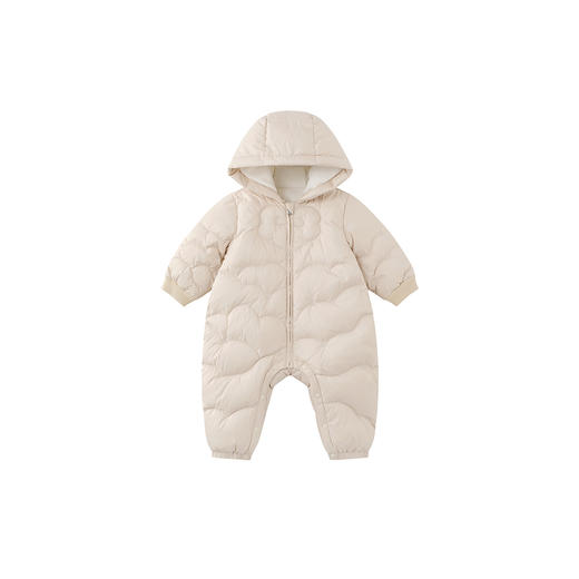 【高定系列】英氏婴儿哈衣连帽羽绒连体衣抗菌远红外A类男宝新款 商品图4