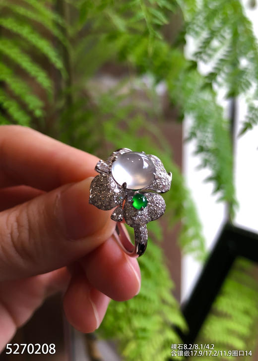 5270208，蛋面戒指。具体价格微信咨询 商品图1