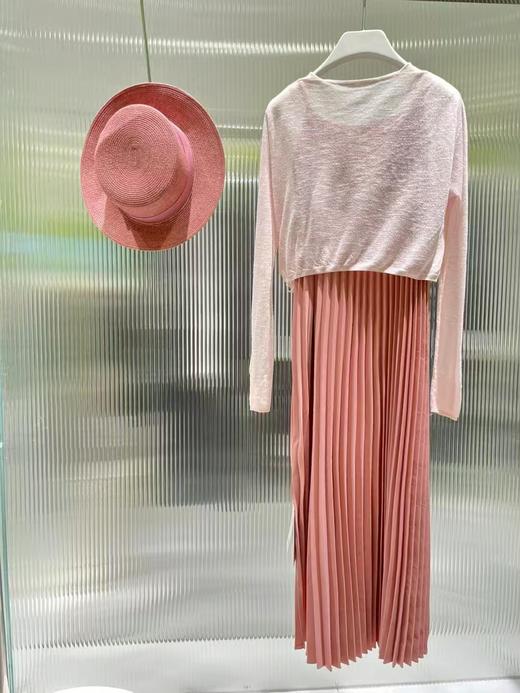 34SJ60008#弹弹褶皱连衣裙 商品图2