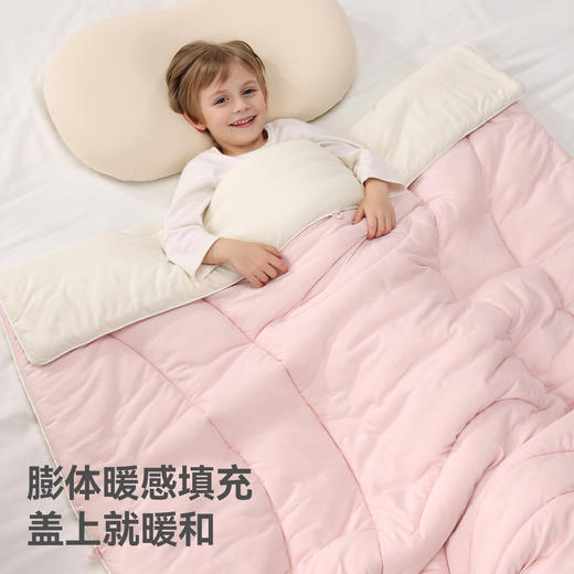 贝肽斯婴儿被子10A抗菌抚眠双感被儿童宝宝四季通用保温小被盖被 商品图3