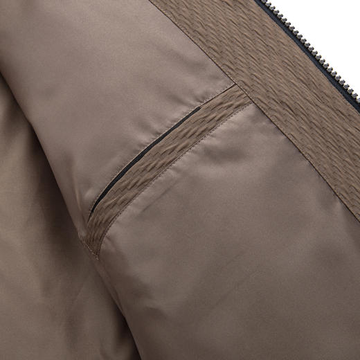 【含鸭绒】圣得西男士工装羽绒服2025秋季新款轻盈不跑绒立领外套 商品图12