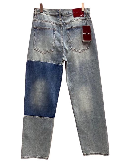 男款水洗拼接牛仔裤012 商品图1