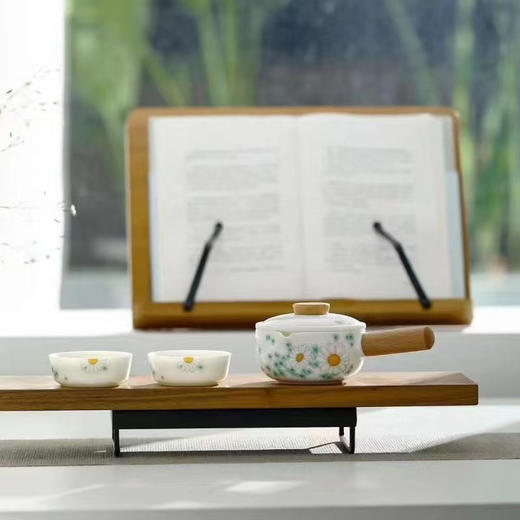 【旅行茶具套装】一壶二杯快客杯 便携户外露营泡茶壶陶瓷功夫茶具套装 国庆出游 商品图7