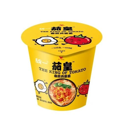 【超市】统一茄皇番茄鸡蛋面 78g 商品图0