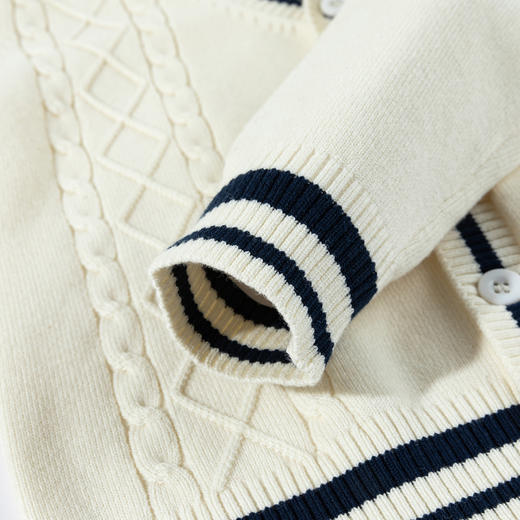 春秋中大童针织开衫外套男童毛衣舒适保暖童趣卡通儿童毛衫针织开衫ZB3ES052 商品图14