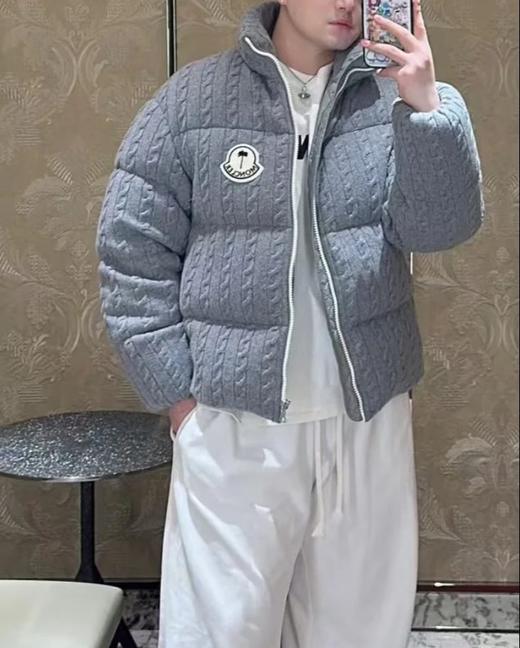 中性款联名款刺绣针织羽绒服018 商品图3