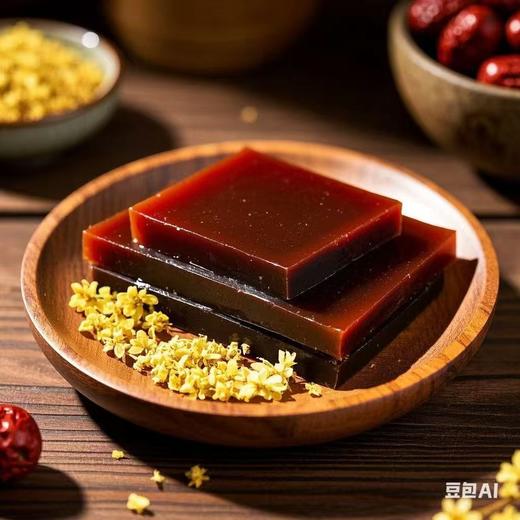 【拍一发四盒 中秋好物】阿胶五仁 苏子 凤梨月饼五仁 山东阿胶五仁月饼6个/盒 传统中秋 商品图2