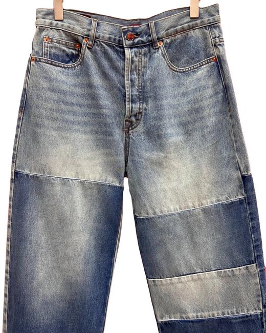 男款水洗拼接牛仔裤012 商品图2