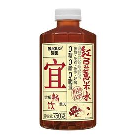 瑞果 宜红豆薏米水植物饮料 750g/瓶