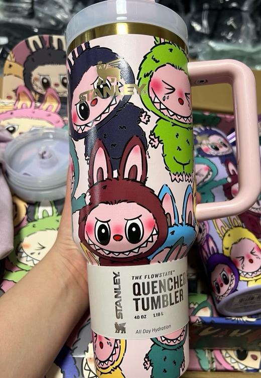 正品𝐒𝐭*⁬𝐧𝐥𝐞𝐲拉布布巨无霸保温杯礼盒 商品图11