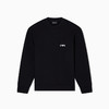 EMPORIO ARMANI 阿玛尼 男士 EA 徽标刺绣混纺棉质长袖卫衣 黑色 EM002919 AF10013 UC001 商品缩略图0