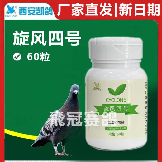 凯鸽旋风四号旋风4号胶囊60粒赛鸽信鸽子保健日常 商品图0