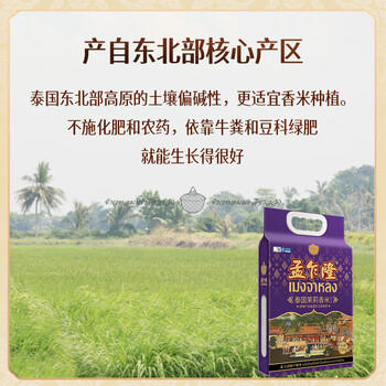 孟乍隆 泰国茉莉香米 大米1斤 小包装 泰国香米 长粒米 /粮油调味 /米 /泰国香米 商品图2
