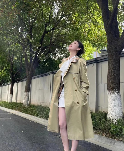 BBR～今秋新出的这款格纹领风衣。自己备注号码 商品图4