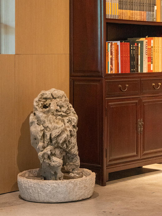 清	太湖石园林赏石配石盆 商品图4