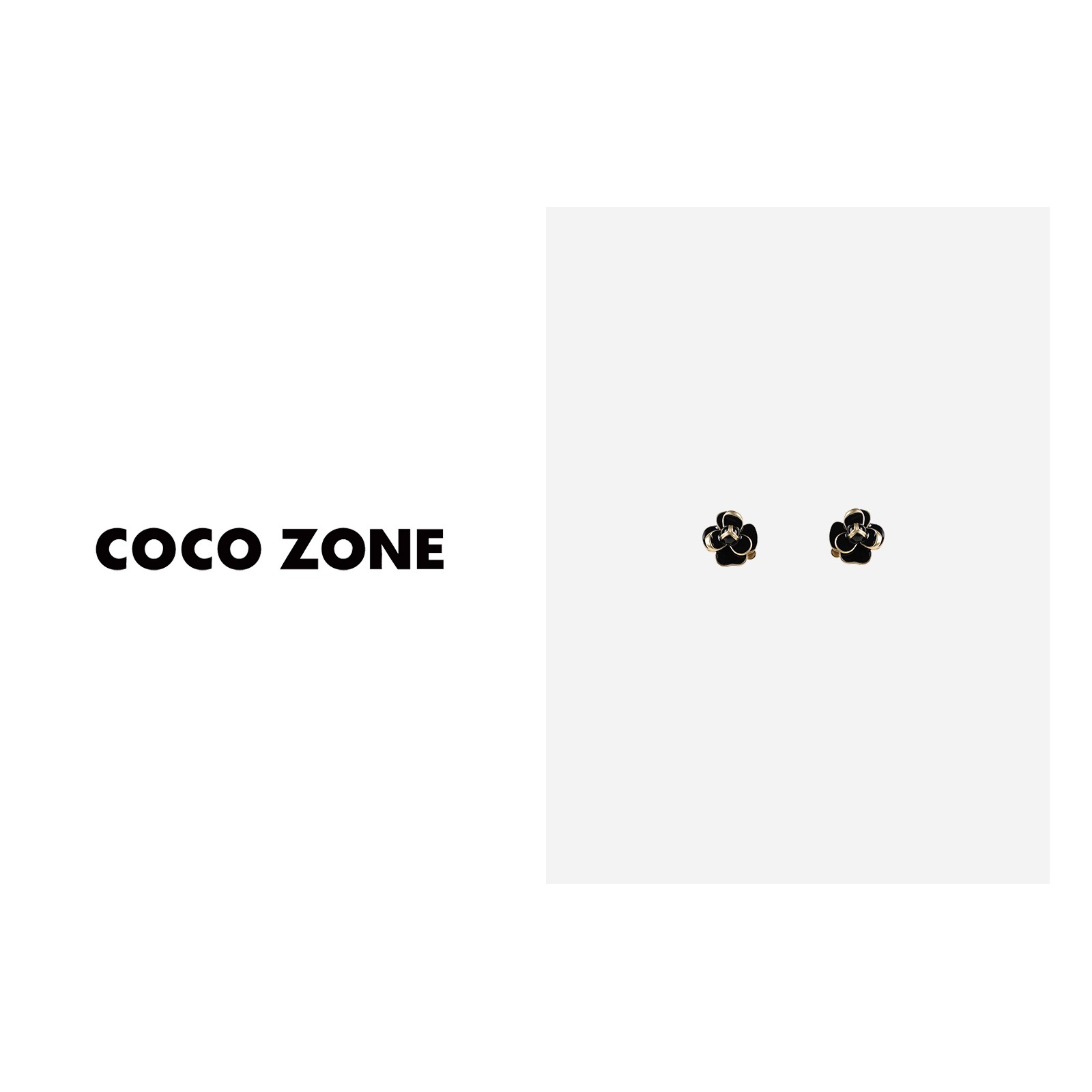 COCO ZONE 轻奢高级感花型小香风耳环 23C29200