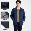 圣得西男士商务通勤行政夹克2025秋季款纯色简约易打理百搭外套 商品缩略图4