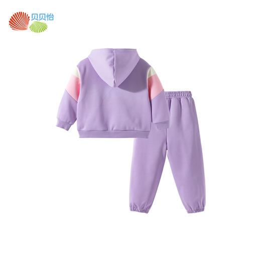 贝贝怡春秋连帽女童外套套装ZB3ET041 商品图6