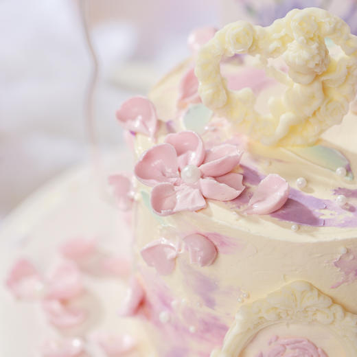 鲜花蛋糕【仙女的梦幻花园】1.5磅 香草奶油芒果夹心口味 商品图7