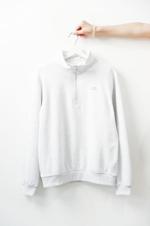 是显瘦的套装，卫衣+卫裤一起。美式瑜伽健身连帽卫衣长裤C083058 商品图9