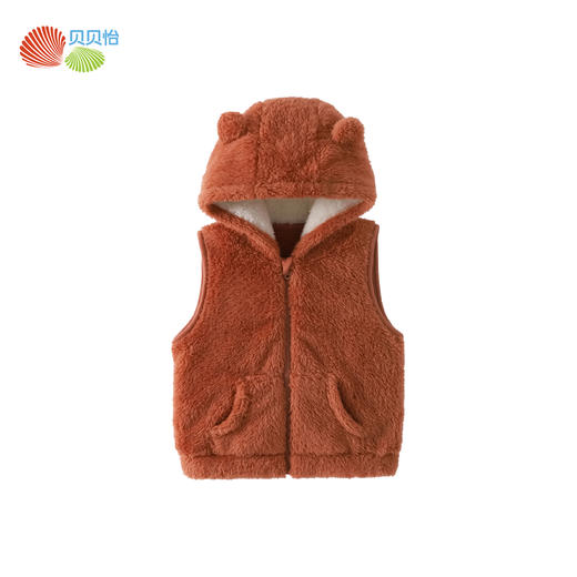 贝贝怡春秋男女童连帽马甲JB3ES001 商品图13