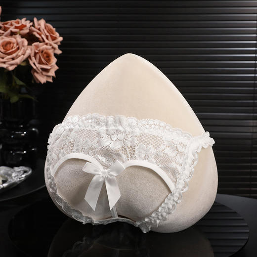 霏慕 爱心露臀蝴蝶结蕾丝内裤7151 情趣内裤火辣透肤诱惑免脱情趣内衣 商品图7