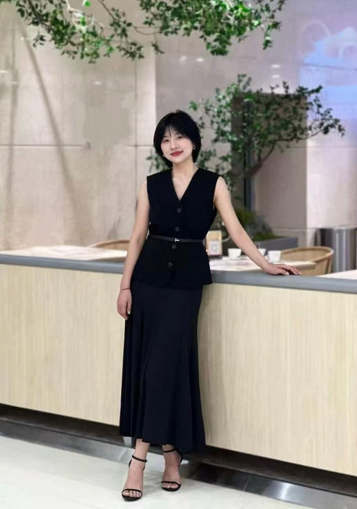 830-1 排他性独家圆正 TH秋冬 弹力半身裙 炒鸡显瘦 商品图3