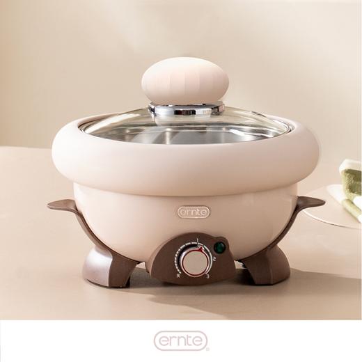 德国ERNTE昂特兔子锅多功能电火锅小绿锅情侣小粉锅一人食电煮锅 商品图1