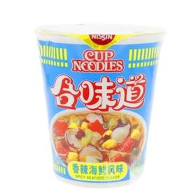 【超市】日清香辣海鲜大杯面76g