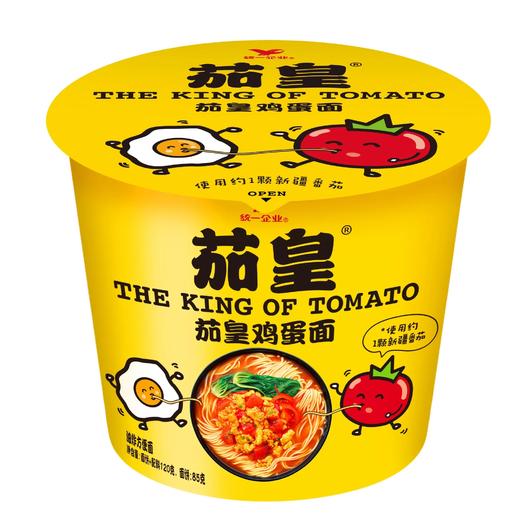 【超市】统一茄皇鸡蛋面120g 商品图0