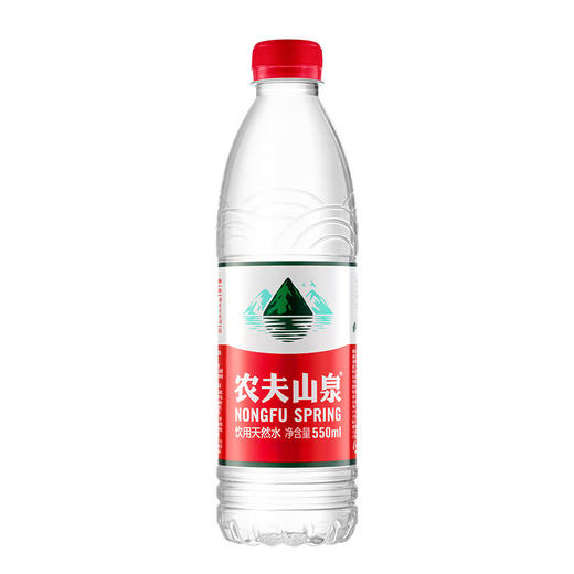 农夫山泉天然水550ml*24瓶装整箱饮用水超市便利店水饮批发 商品图3