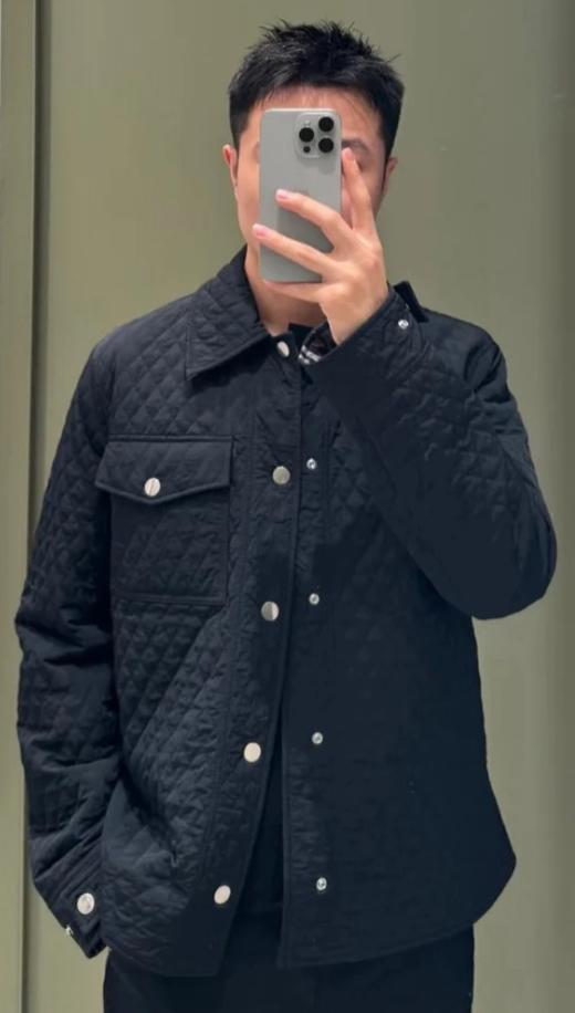 男款格纹双面穿夹克棉服007 商品图6