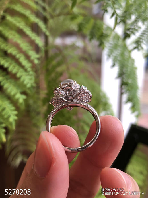 5270208，蛋面戒指。具体价格微信咨询 商品图5