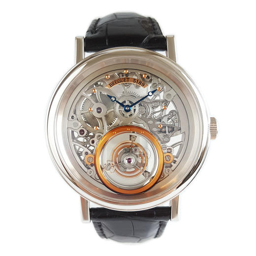 【98新】Breguet 宝玑经典复杂系列5335PT/42/9W6手动机械机芯40MM（男款）陀飞轮现售价：341000！280825PM27 商品图0