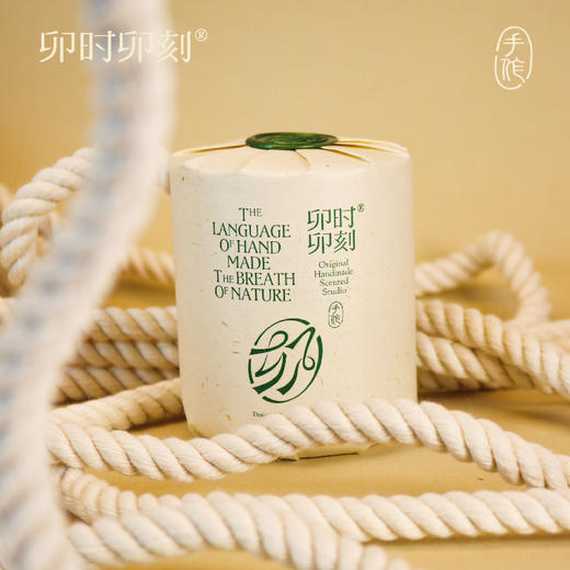 卯时卯刻手作香薰蜡烛小众高级助眠氛围感定制祝福送女生伴手礼物 商品图6