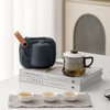 【便携式旅行茶具套装】户外个人专用快客杯一壶三杯 户外露营泡茶壶 国庆假期出游 商品缩略图0