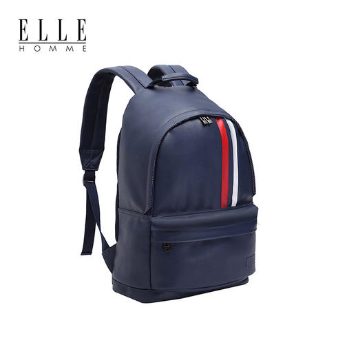 法国ELLE HOMME时尚双肩背包 红白蓝EL-D86191/温文尔雅 EL-D84202 商品图6