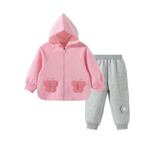 贝贝怡女童春秋外套套装ZB3ET028 商品图6