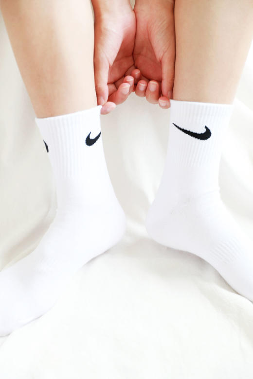 巨好穿啊啊啊啊啊，基础透气中筒袜。软支撑运动袜子情侣C083088 商品图13