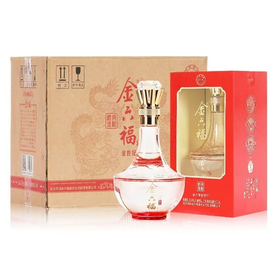 【礼赠好酒】金六福 金世纪典藏 兼香型白酒 50.8度 500ml*6瓶整箱