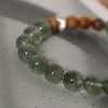 8mm 绿发晶+沉香 沉水奇楠片+非沉水奇楠6mm圆珠，925素银配件 商品缩略图2