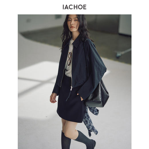 棉仓3661507007-斗篷感超轻外套 商品图0